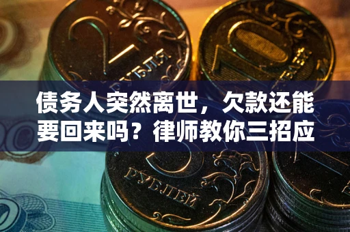 济南债务人突然离世，欠款还能要回来吗？律师教你三招应对