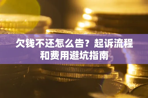 济南欠钱不还怎么告？起诉流程和费用避坑指南