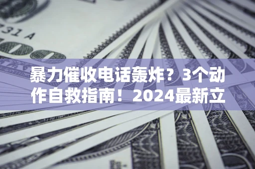 济南暴力催收电话轰炸？3个动作自救指南！2024最新立案标准全解析